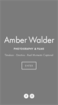 Mobile Screenshot of amberwalder.com